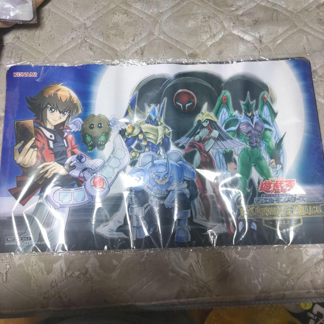 遊戯王　公式　ランキングデュエル　十代　ヒーロー　プレイマット　未開封品 遊戯王 公式 CHAMPIONSHIP 2022 ヒーロー エド・十代 フェニックスガイ