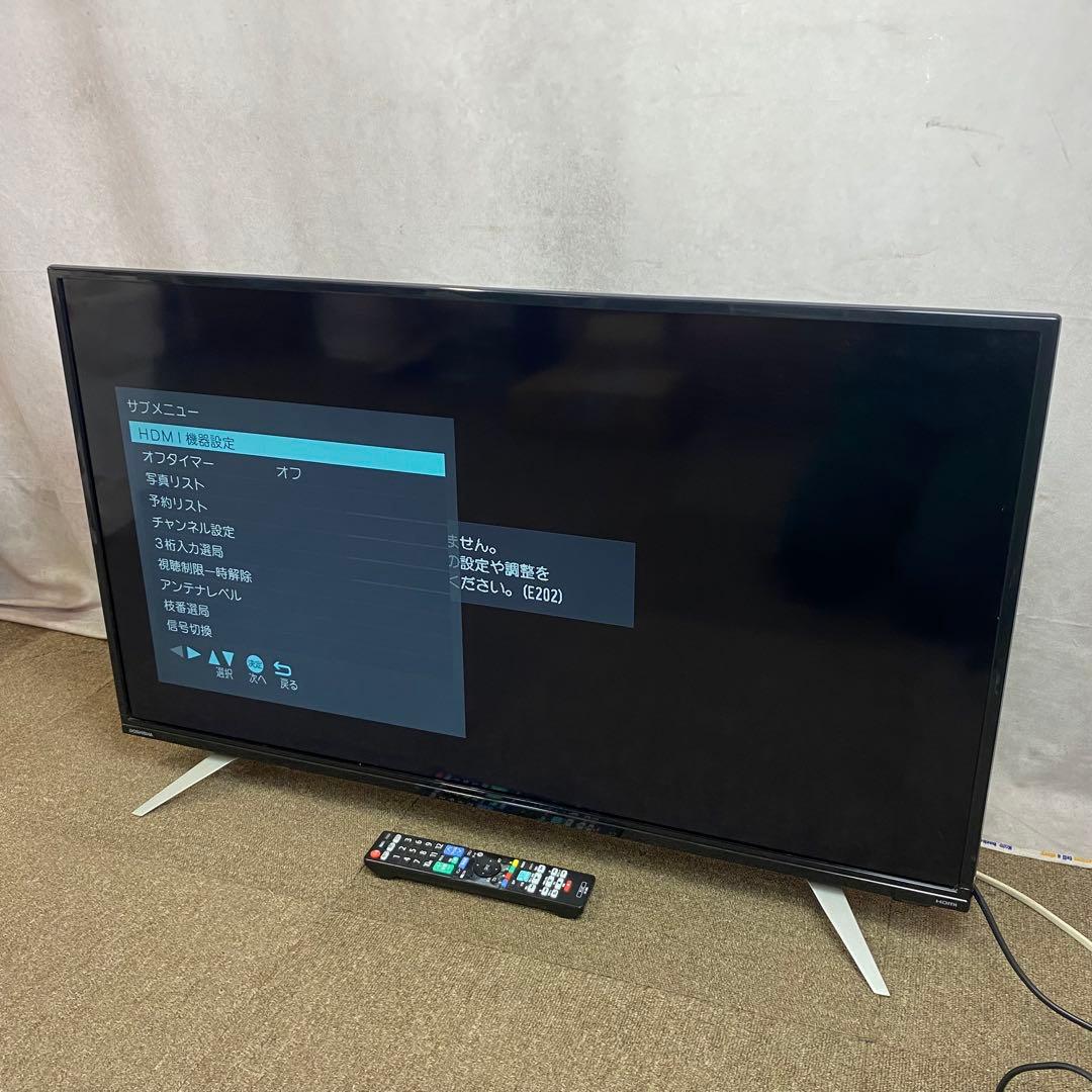 DOSHISHA 40型液晶テレビ DOL40H200 2019年製 生活家電 DOSHISHA（ドウシシャ） DOSHISHA 40型 液晶テレビ ◇ DOL40H100 2019