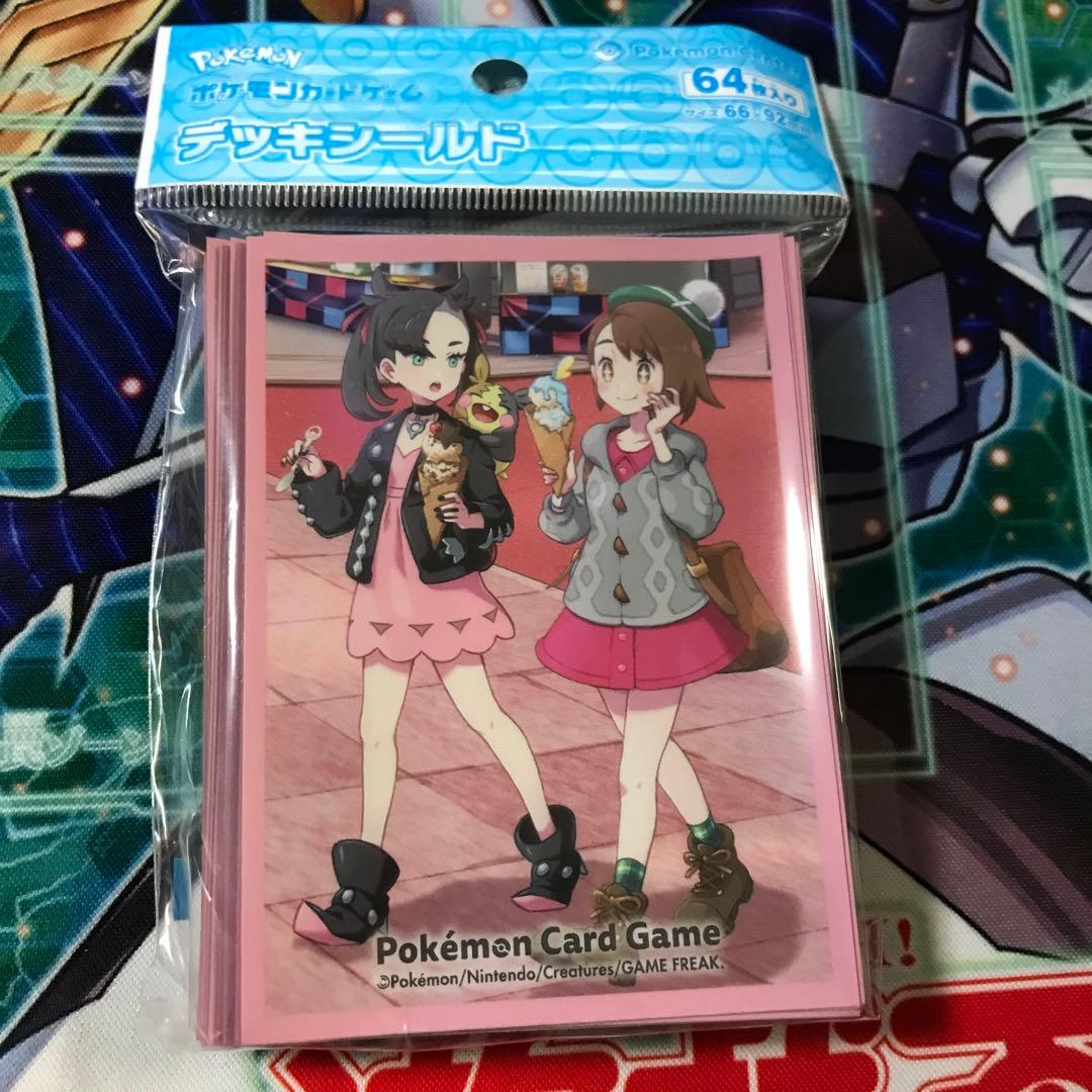 ポケモンカード マリィ ユウリ デッキシールド マリィ ユウリ スリーブ