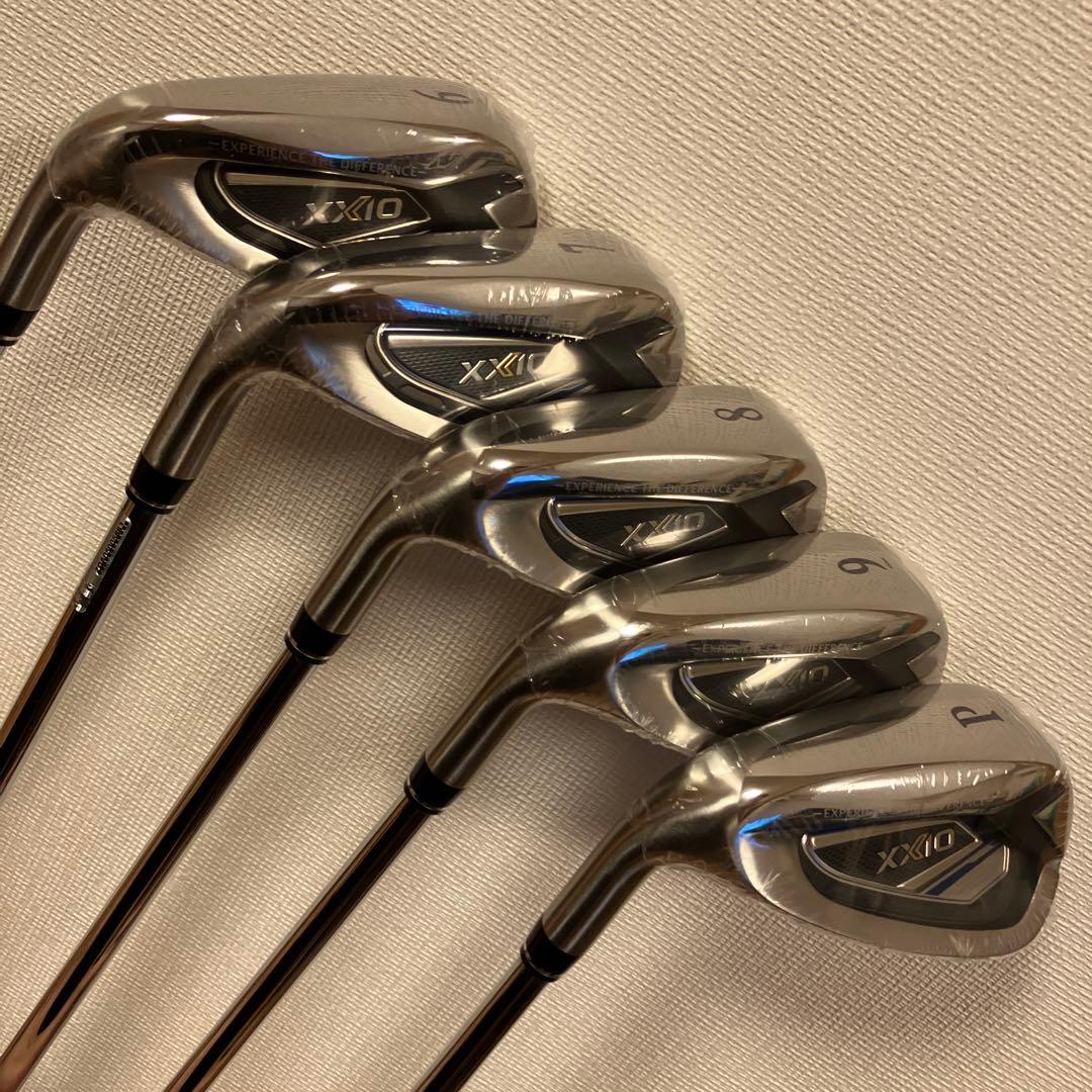 XXIO12 5本アイアンセット（6,7,8,9,P）N.S.PRO S 左用