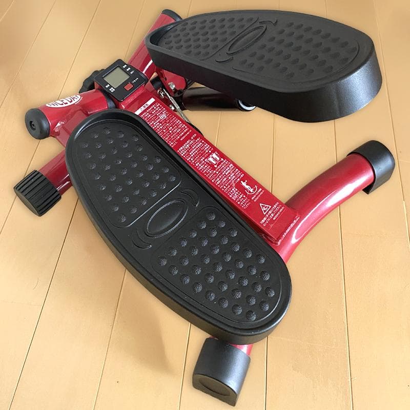 美品】ナイスデイ NICEDAY ND-1R 赤 レッド 健康ステッパー - メルカリ