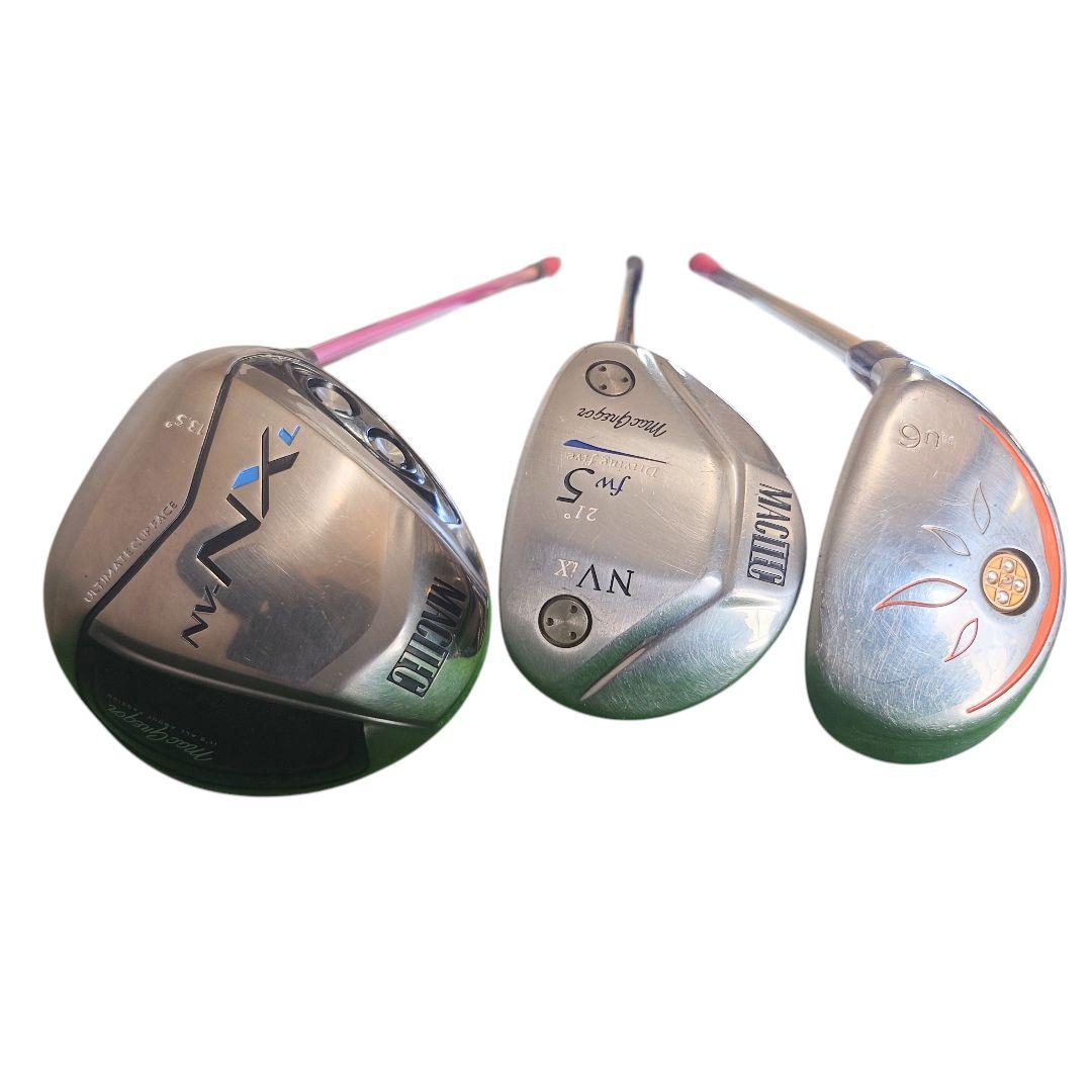 A53☆レディース12本FLEX-L☆右利き用☆初心者ゴルフクラブセット