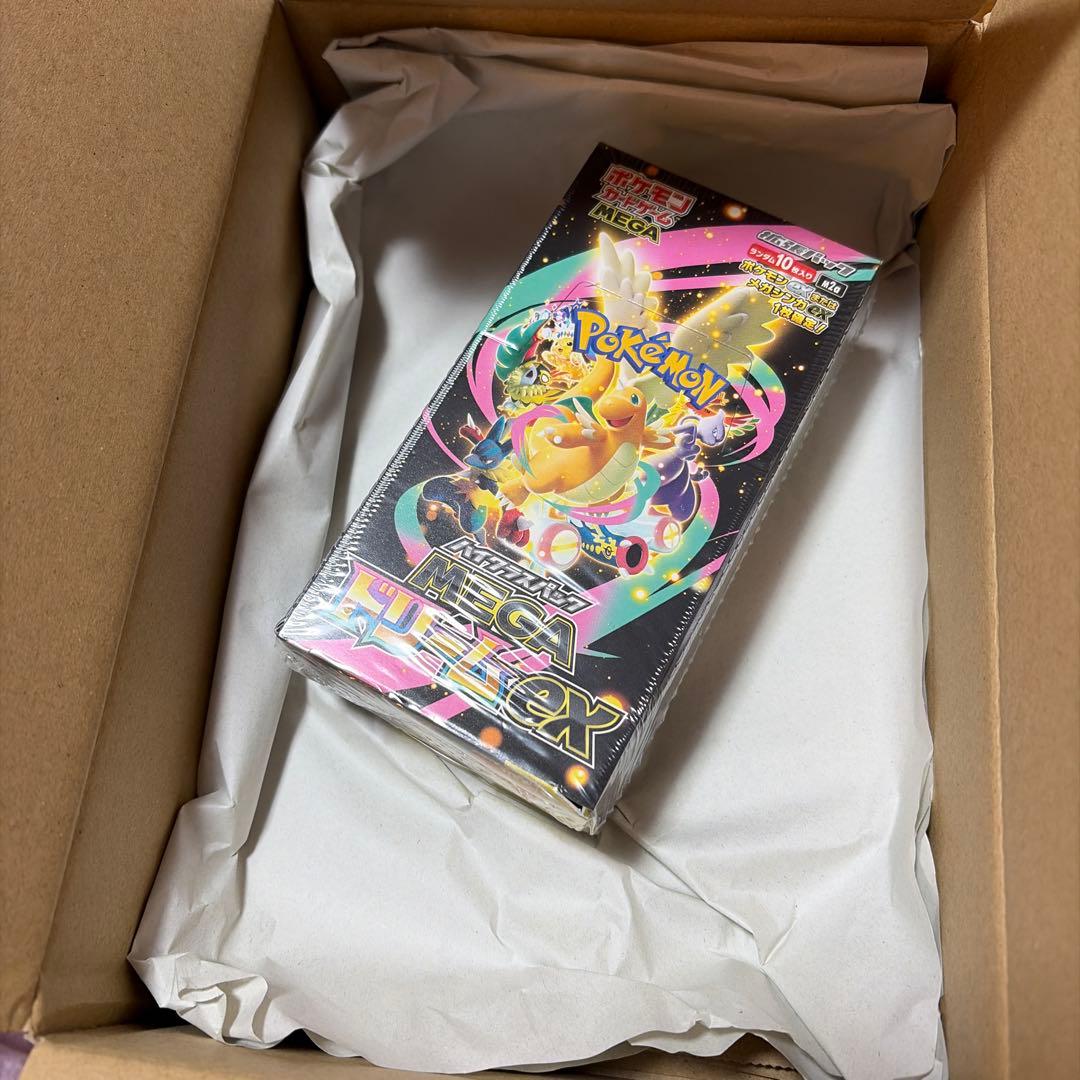 ポケモンカードゲーム メガドリームEX シュリンク付き　box 新品未開封 ポケモンカードゲーム MEGAドリームex BOX MEGA ハイクラスパック 新品