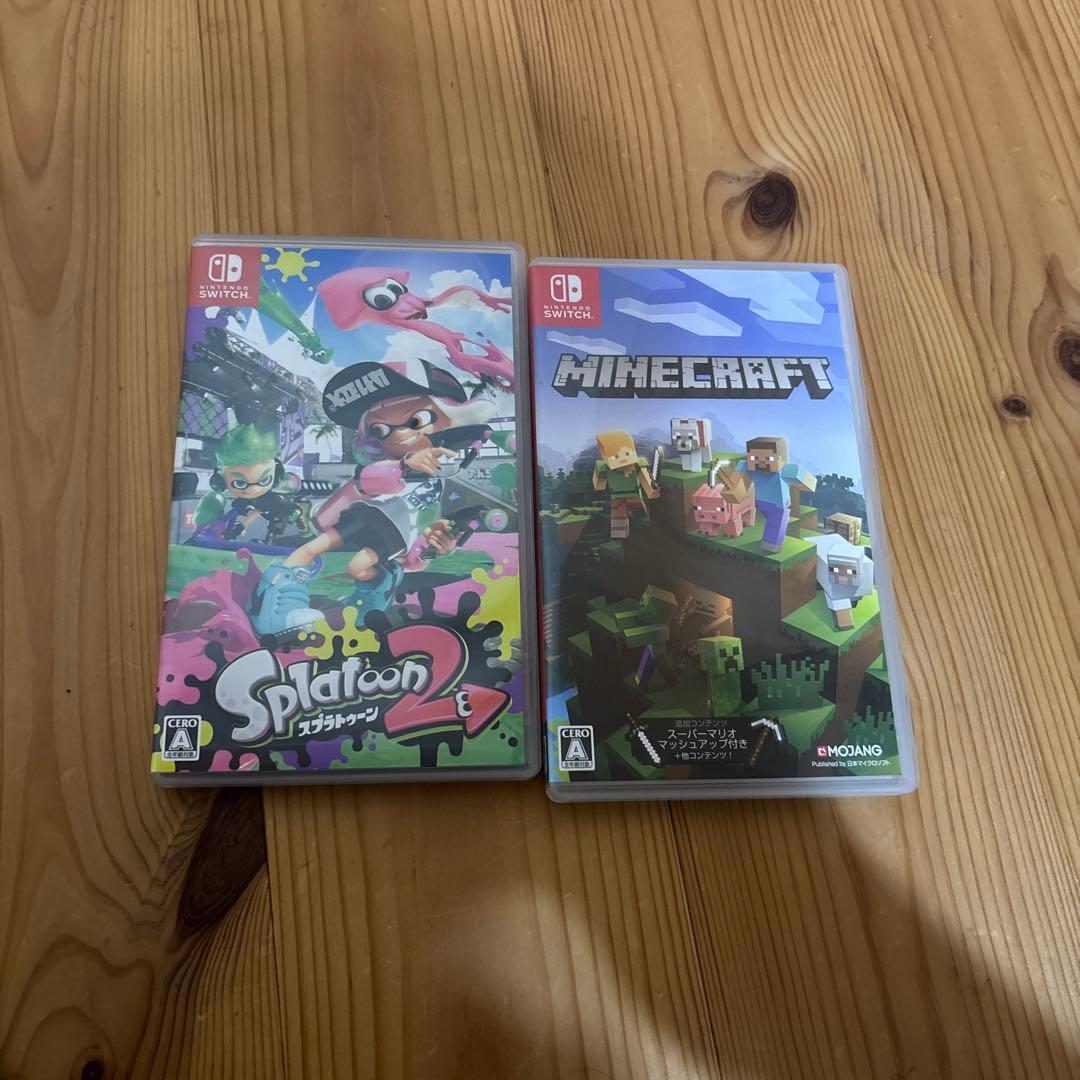 Splatoon & Minecraft Nintendo Switch セット - メルカリ