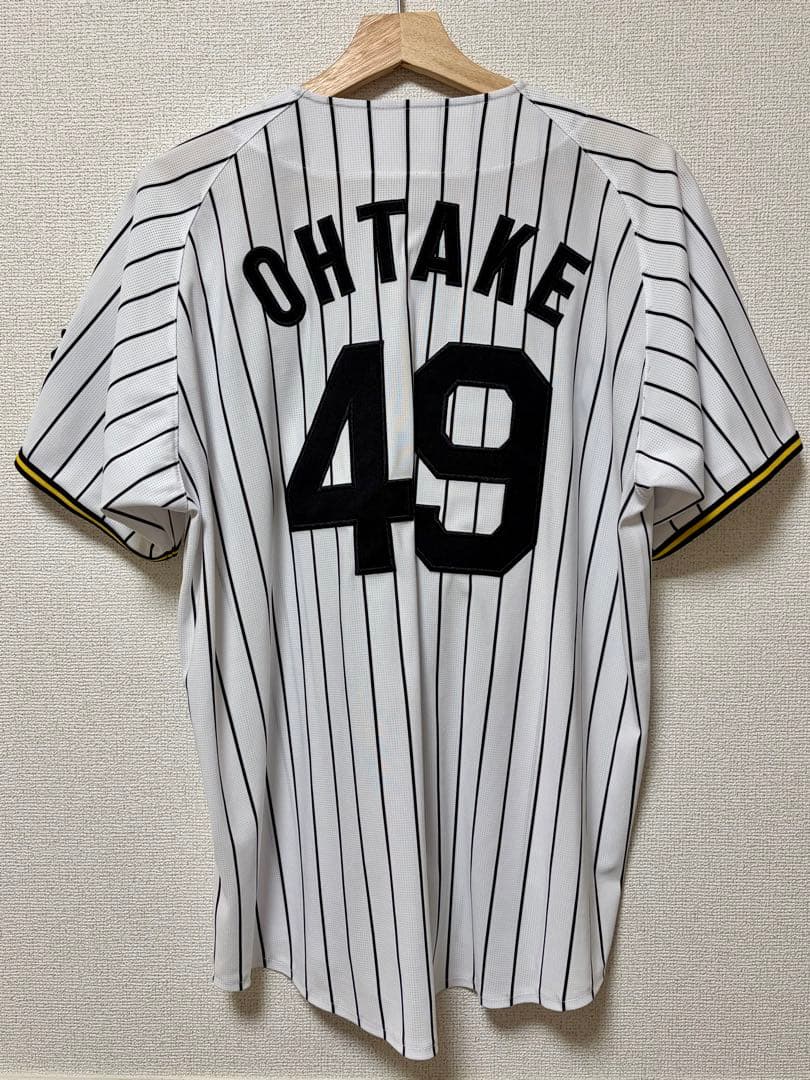 阪神タイガース 大竹耕太郎 レプリカユニフォーム ホーム M 2025 90th