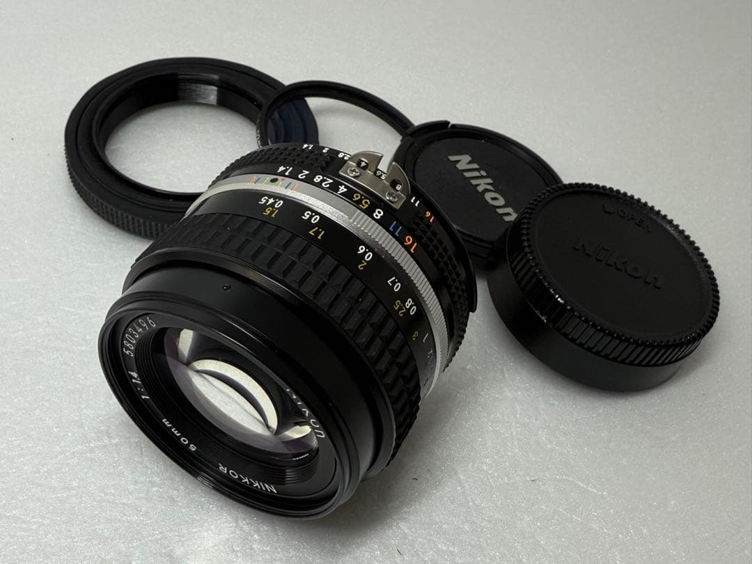 Nikon Ai-s Nikkor 50mm F1.4 SICコーティング Nikon Ai-S NIKKOR 50mm f1.4 SIC - 三葉堂寫眞機店オンラインストア