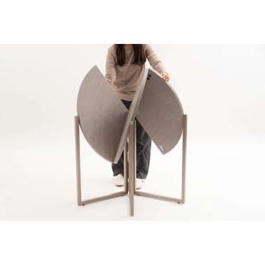 メーカー直送】東谷 GDT-11SSフォールディングラウンドテーブル ベージュ