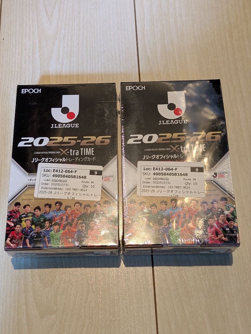 新品未開封】EPOCH 2025-26 Jリーグカード X-tra TIME - メルカリ