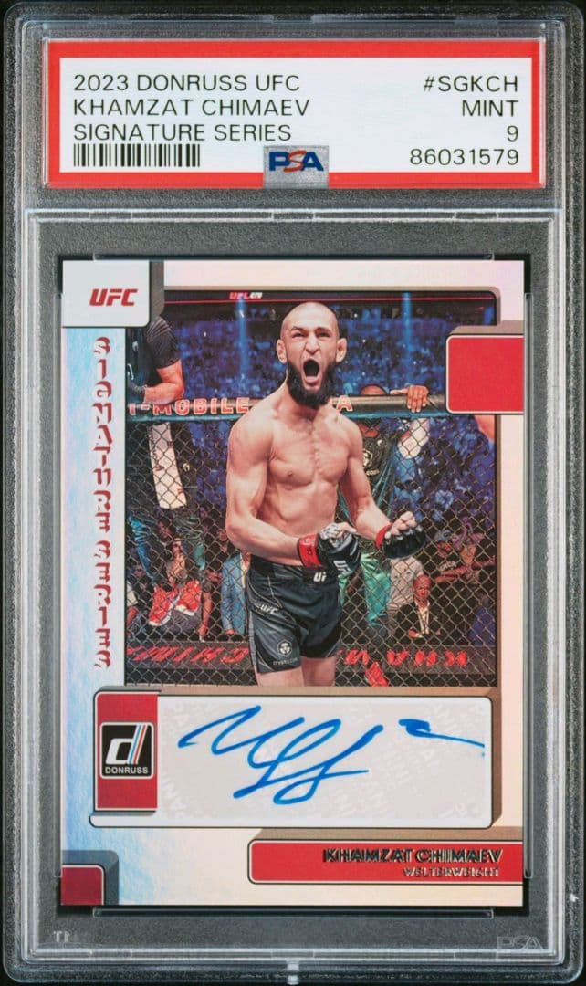T*O様 UFC カムザット・チマエフ 直筆サインカード（PSA9） - メルカリ