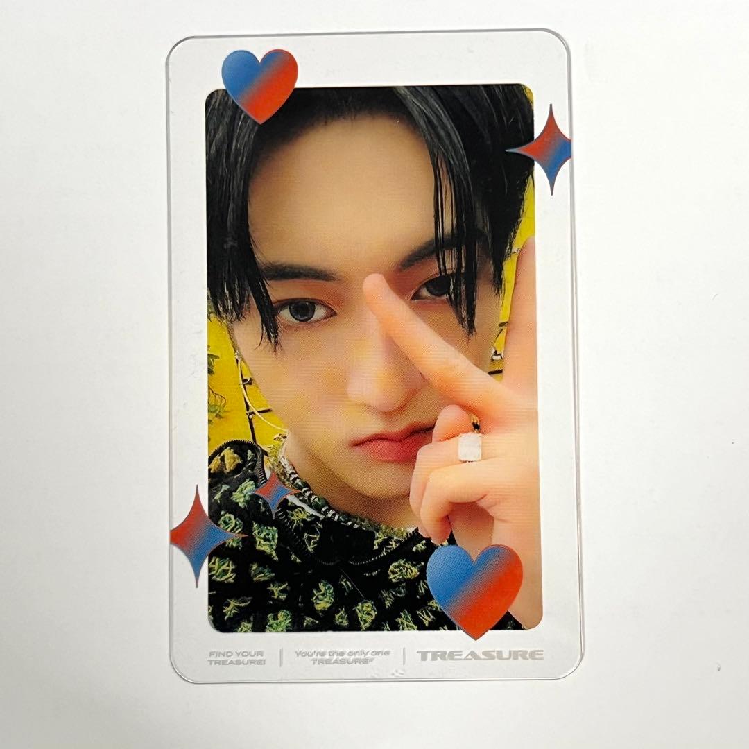 treasure Qoo10アルバム特典クリアトレカ ハルト - メルカリ