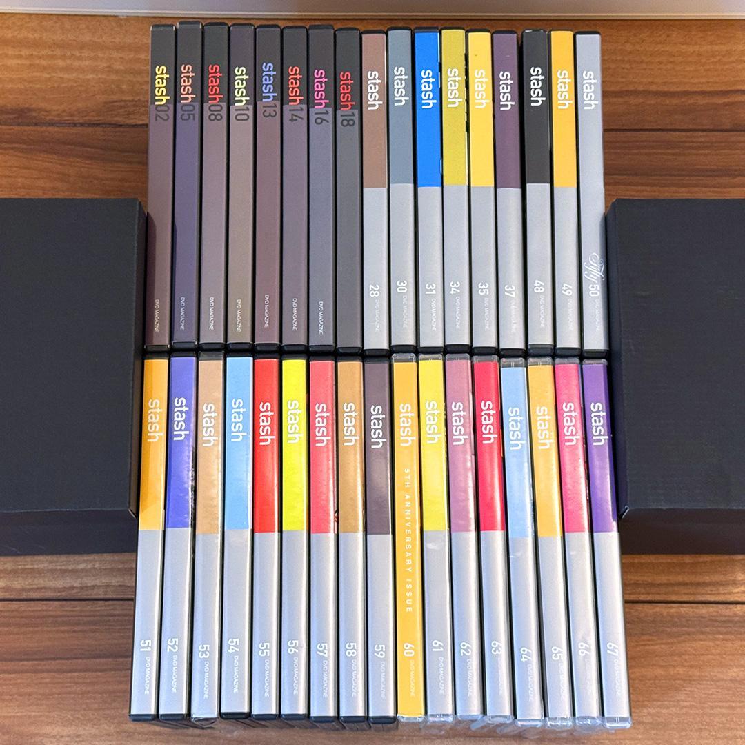 stash DVDマガジン 34枚 まとめ売り