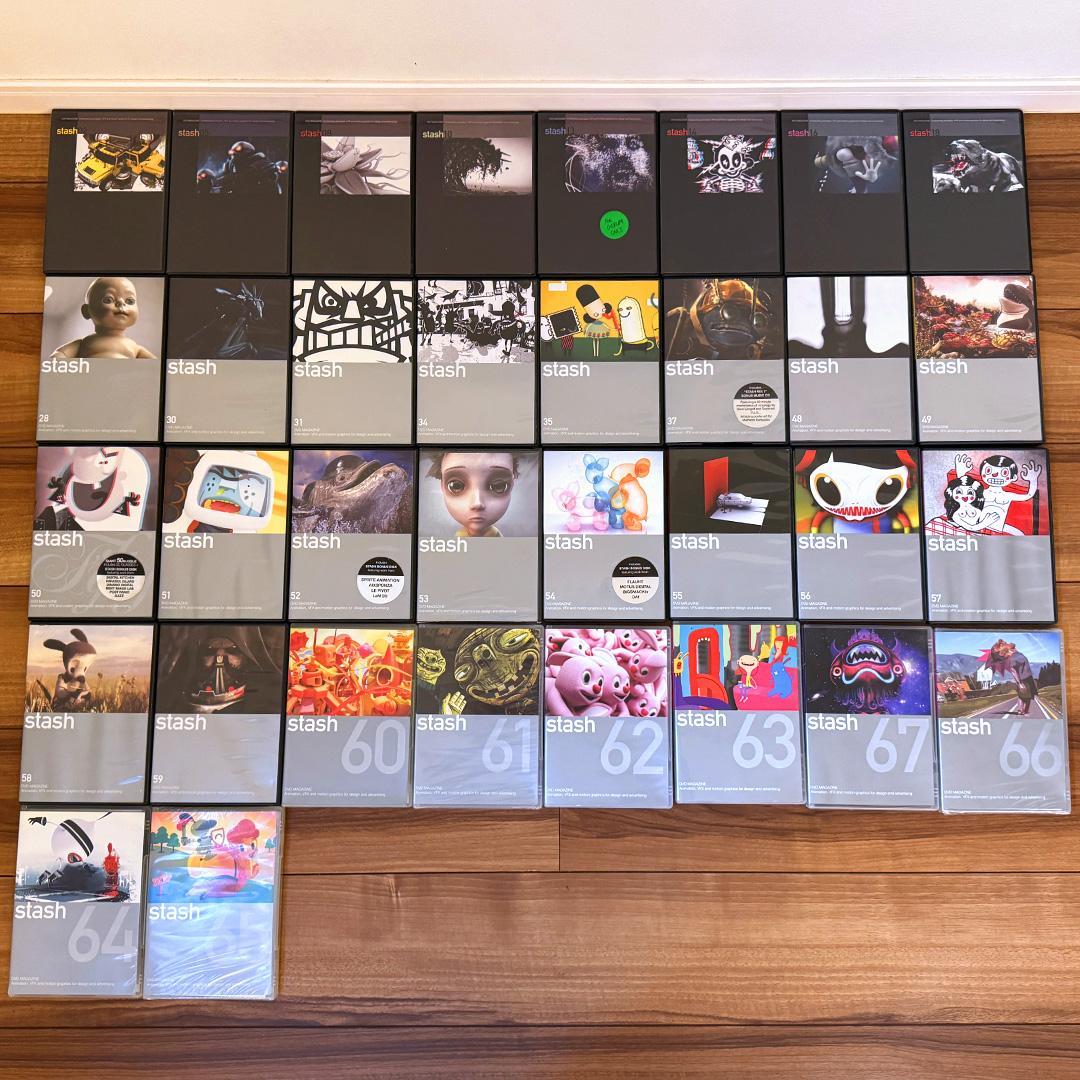 stash DVDマガジン 34枚 まとめ売り