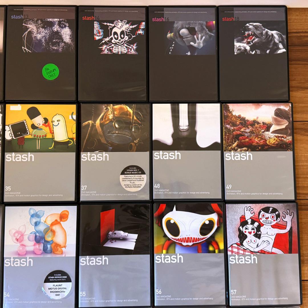 stash DVDマガジン 34枚 まとめ売り