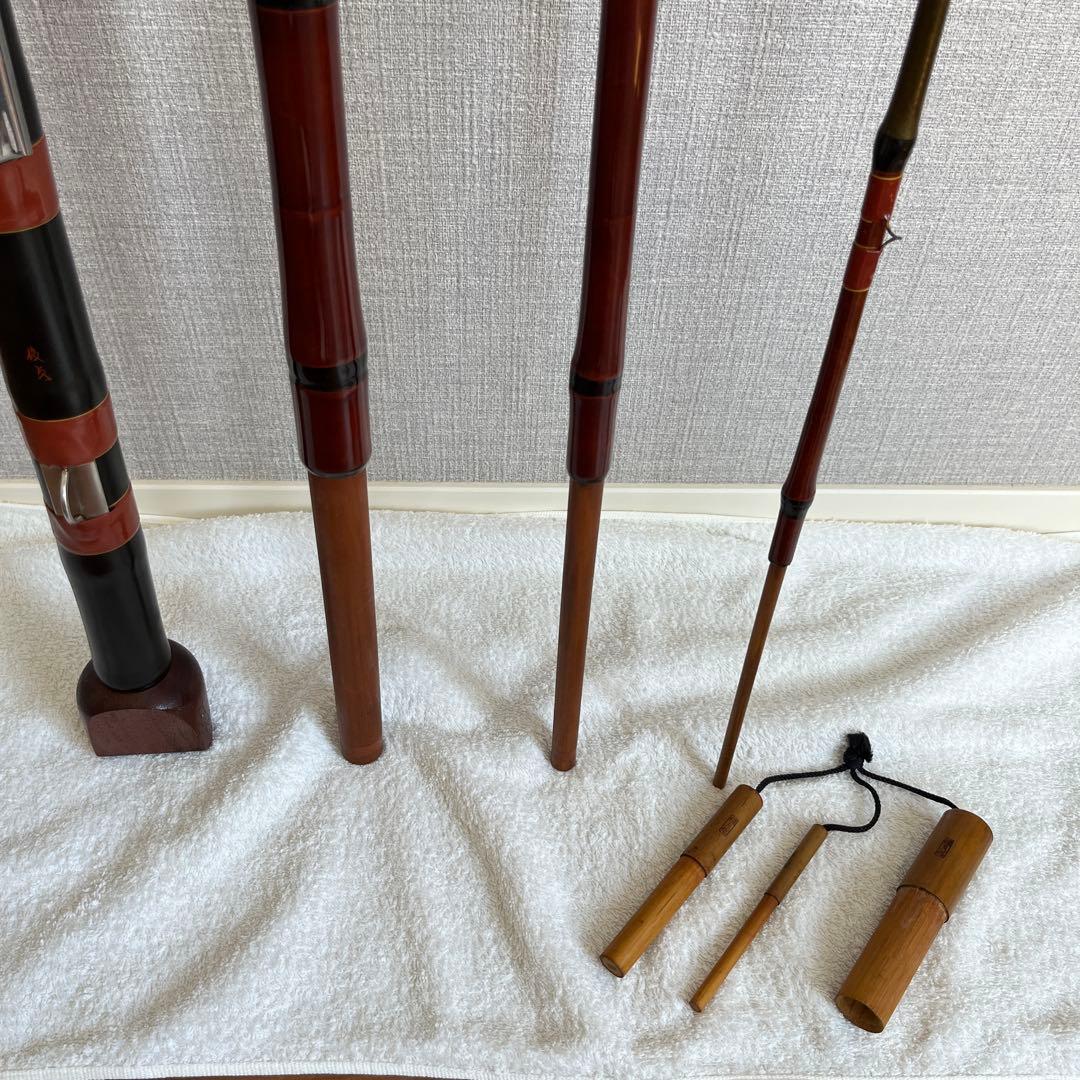 石鯛和竿 俊貞作 総巻総塗り竹竿 石鯛竿 美品 - メルカリ