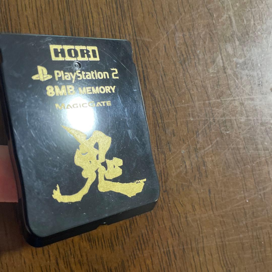 PS2専用メモリーカード 鬼武者3 印籠 鬼札 ホリ HORI - メルカリ