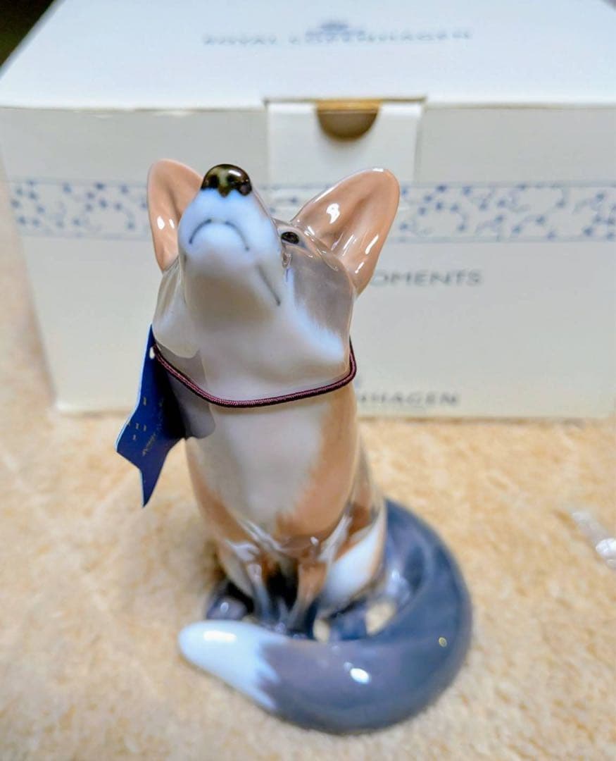ロイヤルコペンハーゲン Fox 2006 陶器フィギュリン - メルカリ
