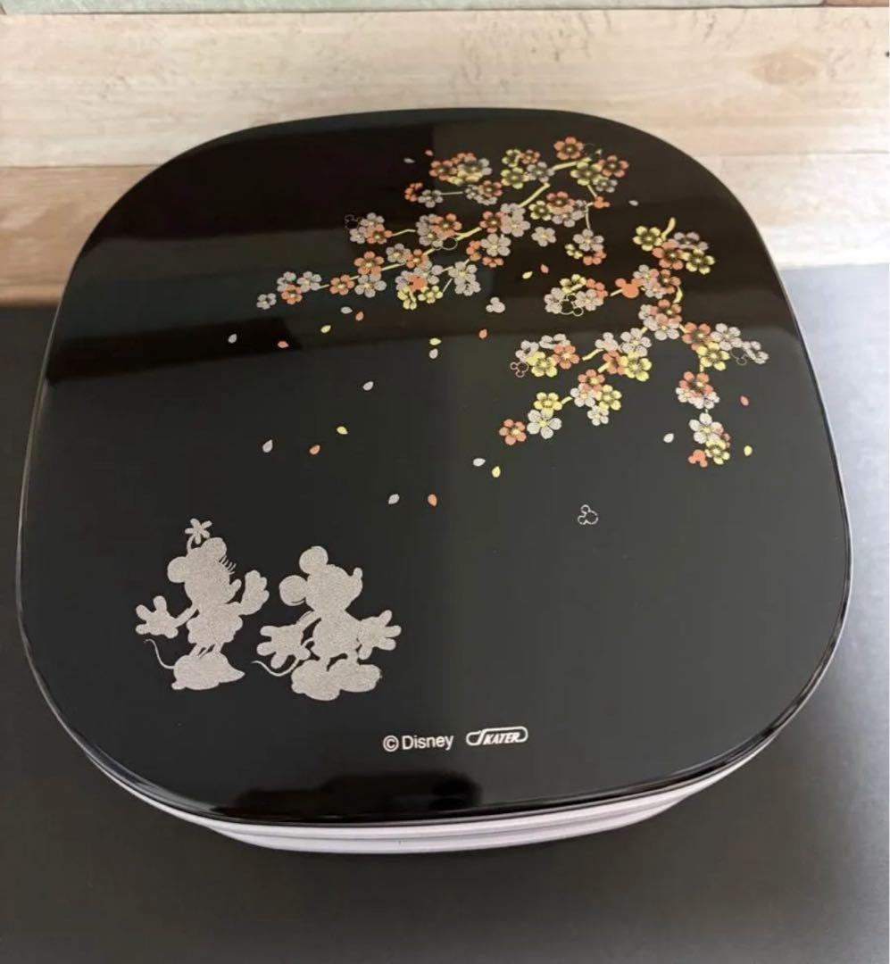 ミッキー＆ミニー 2段オードブル 重箱 ディズニー ミッキー＆ミニー 2段オードブル 重箱 新品 未使用 - メルカリ