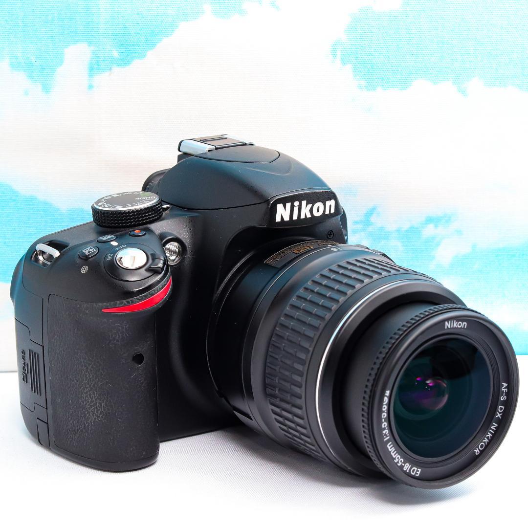 ニコン Nikon D3200⭐️ガイドモードで安心撮影⭐️スマホ転送できる