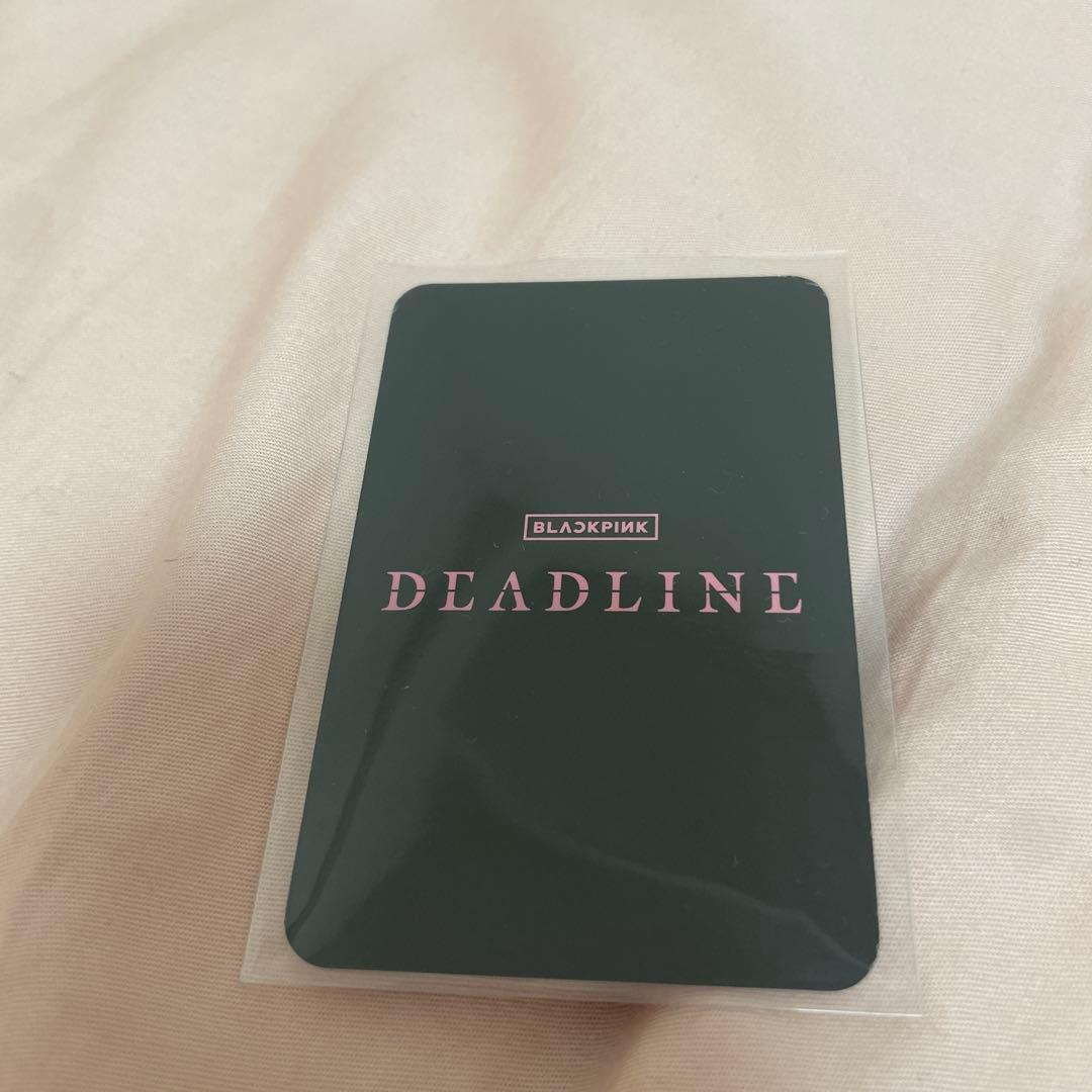 BLACKPINK ジス DEADLINE 東京ドーム限定 予約特典トレカ - メルカリ