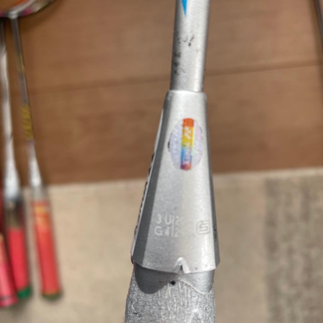 バドミントンラケット6本 ※ジャンク品 - メルカリ