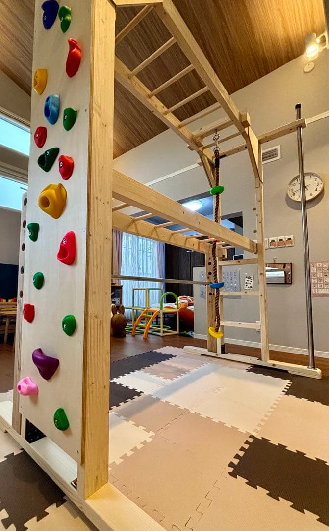 知育うんていボルダリングジャングルジム