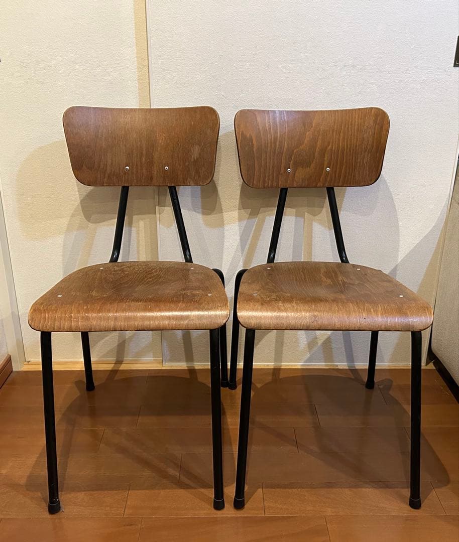 French Vintage Chairフランスヴィンテージ　椅子　二脚セット フランス製ヴィンテージチェア 2脚セット 【公式通販】