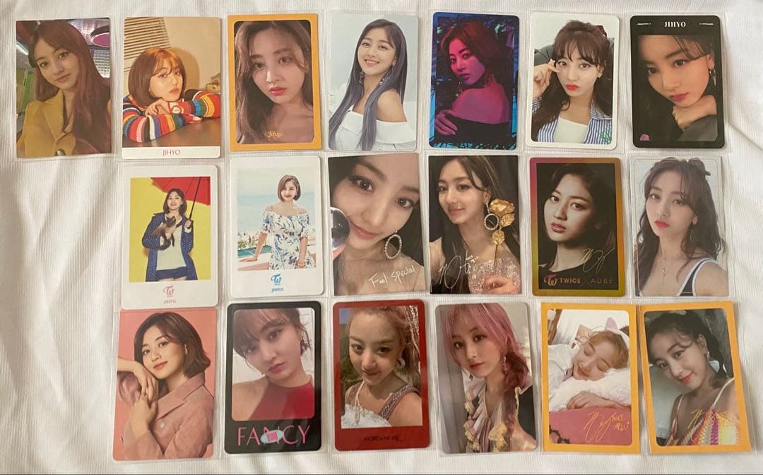TWICE ジヒョ トレカ19枚セット - メルカリ
