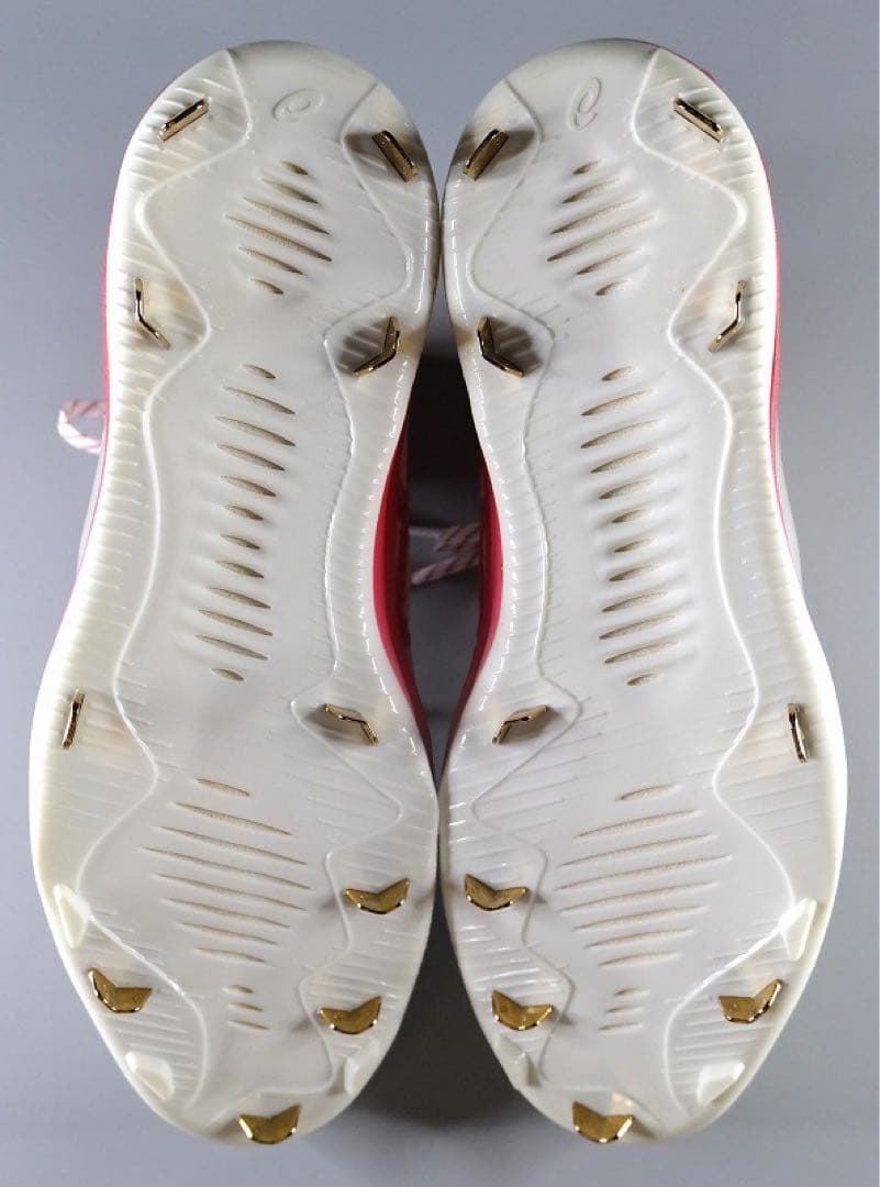 大谷翔平 20年 本人実使用 支給スパイク（シューズ）+化粧袋/直筆