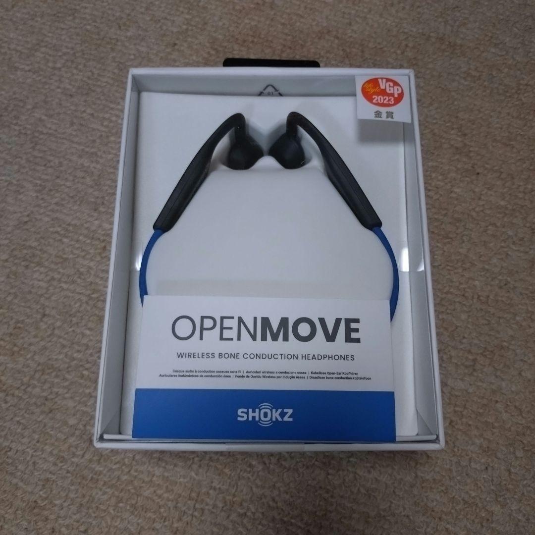 SHOKZ OPENMOVE イヤホン(26/5まで保証付き) 長期保証付】Shokz(AfterShokz)(ショックス(アフターショックス