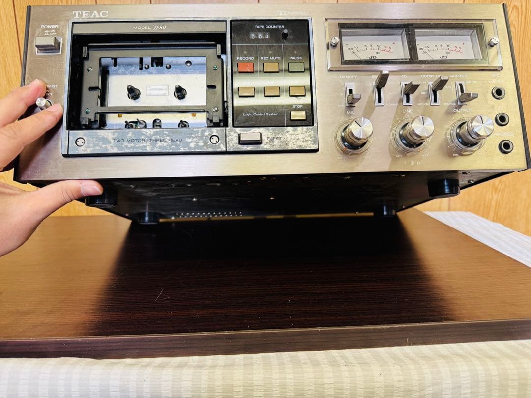 TEAC FF-80 ティアック カセット カセットデッキ② - メルカリ