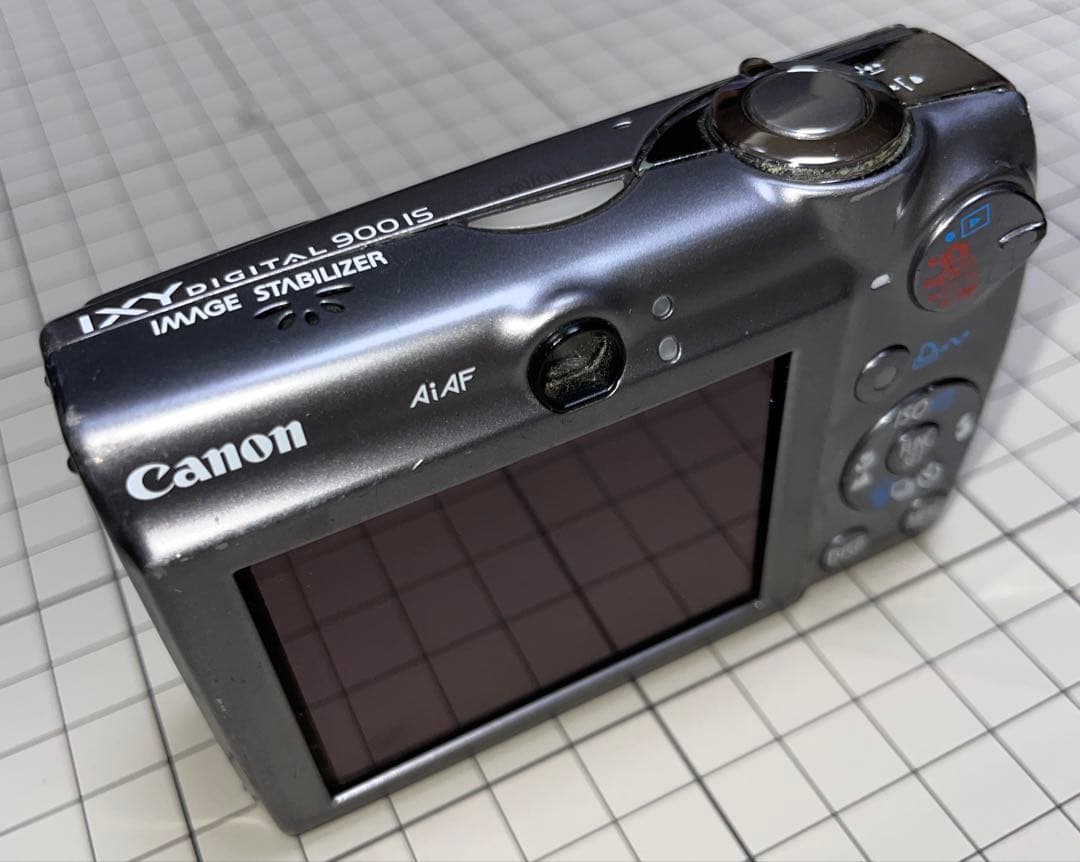【ジャンク】Canon IXY 900IS デジタルカメラ シルバー《本体のみ》