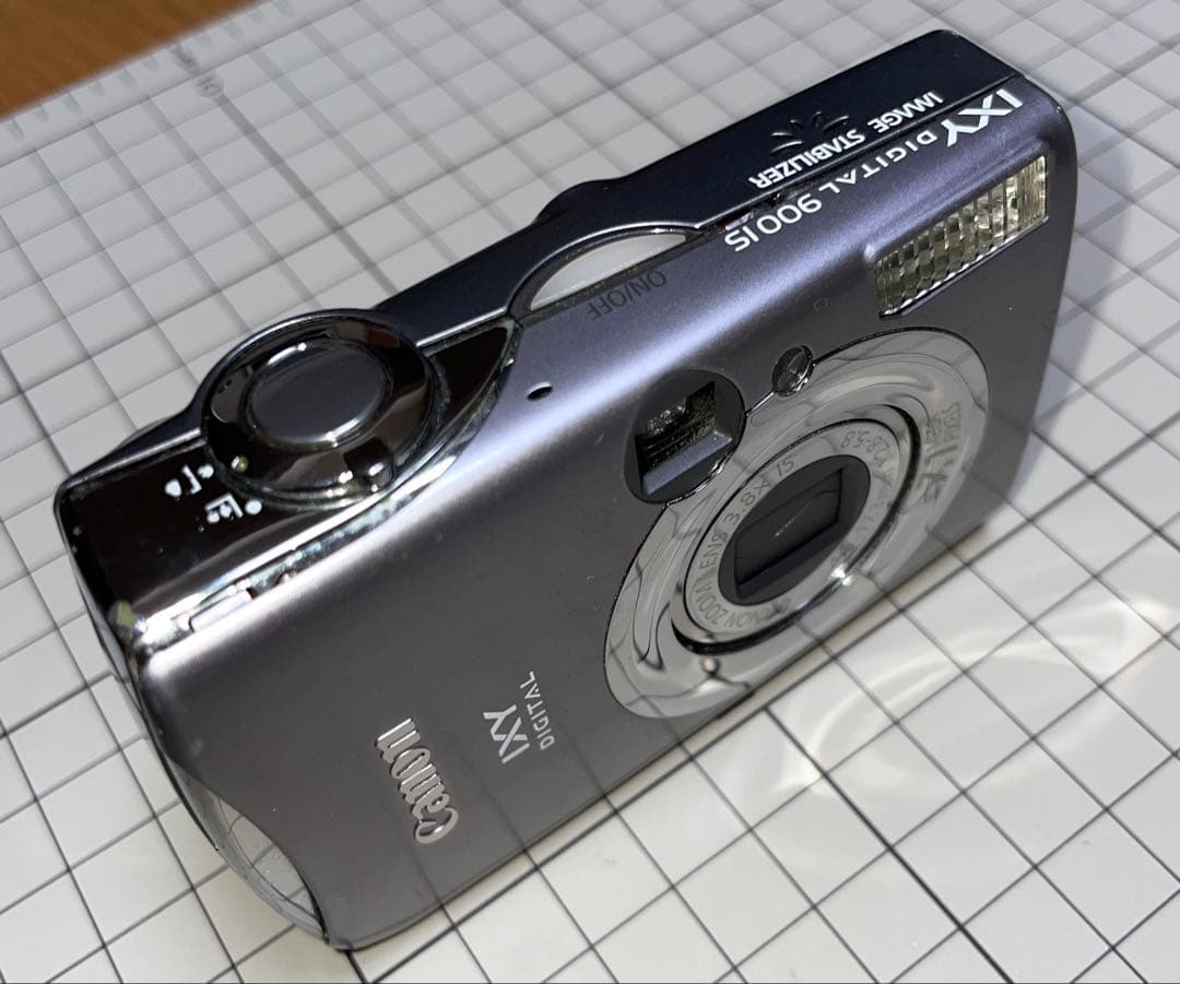 【ジャンク】Canon IXY 900IS デジタルカメラ シルバー《本体のみ》