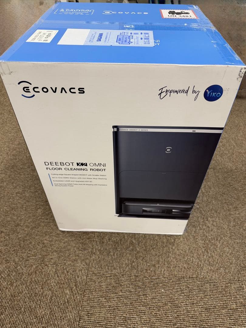 ECOVACS DEX86 ブラック×シルバー DEEBOT X2 OMNI エコバックス DEEBOT X2 OMNI DEX86 ブラック×シルバー : ECJOY