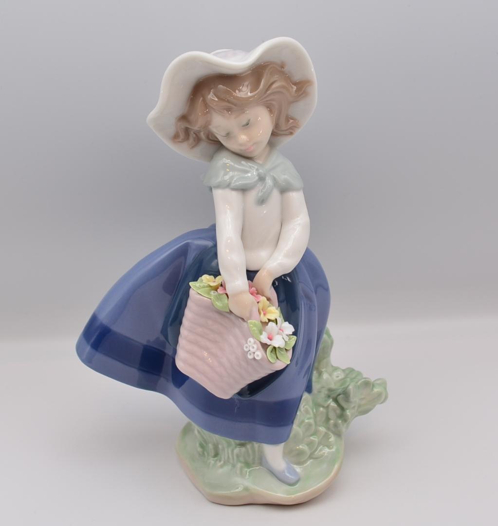 星に願いを／きれいな花ばかり リヤドロ人形 2体おまとめ ご成約済み