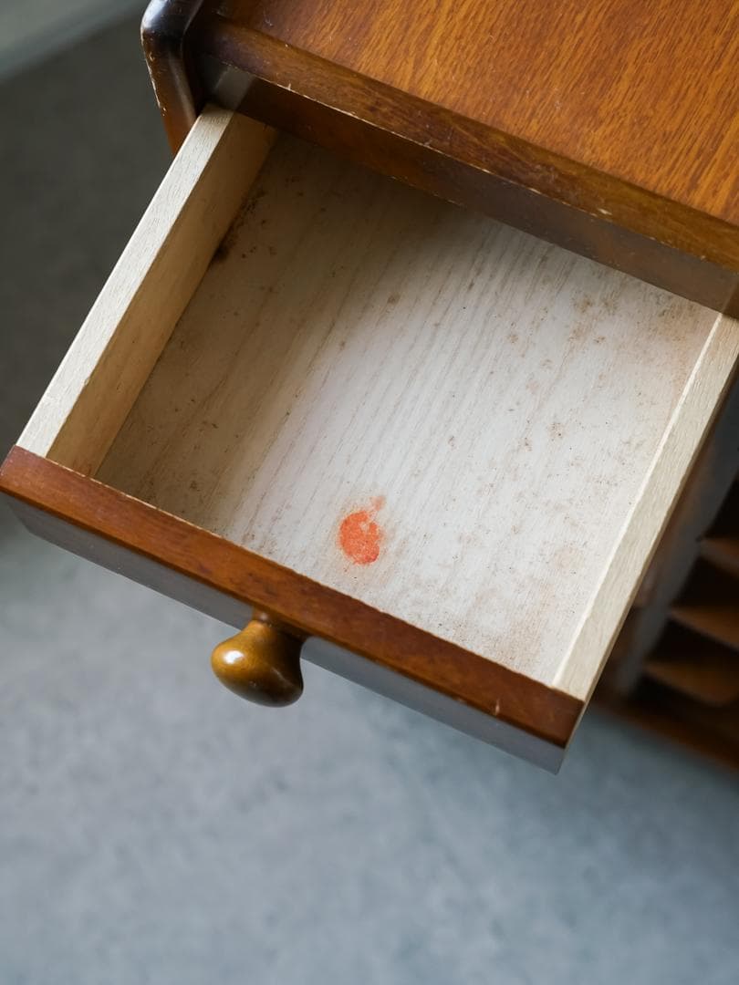 80's \"KOIZUMI\" ヴィンテージ 木製棚/ラック 収納 古道具 モダン