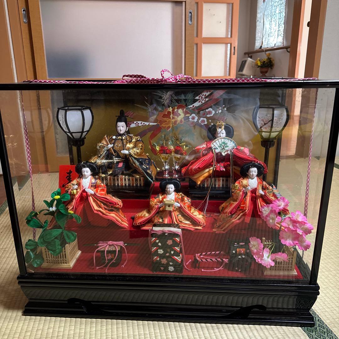 雛人形セット 伝統的な雛祭り ひな人形 40号七段 十五人飾り 本格 伝統 フルセット