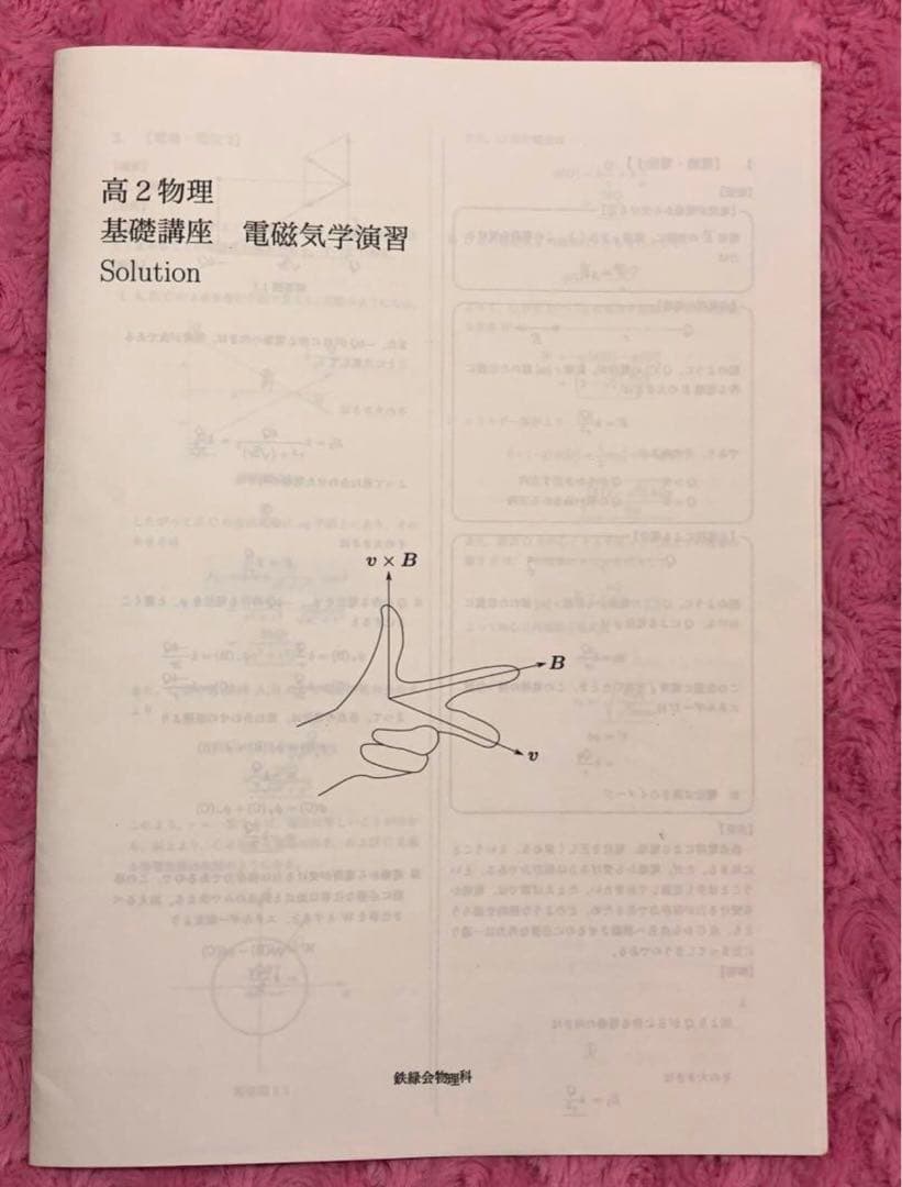 鉄緑会 高2物理 分野別演習&解答解説 全10冊 力学 熱力 原子 電磁気
