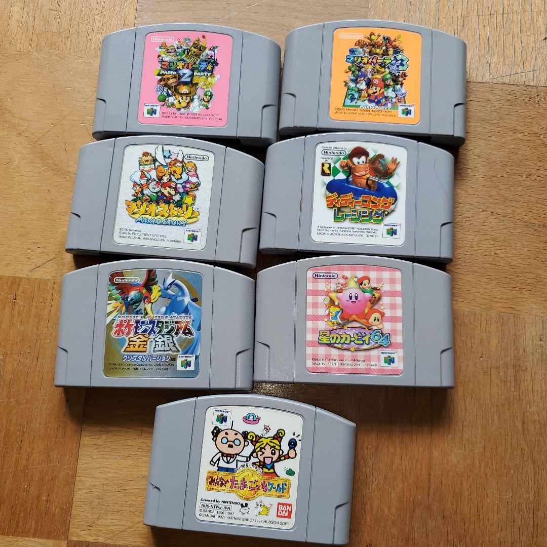 ニンテンドー64/カセット7本セット - メルカリ