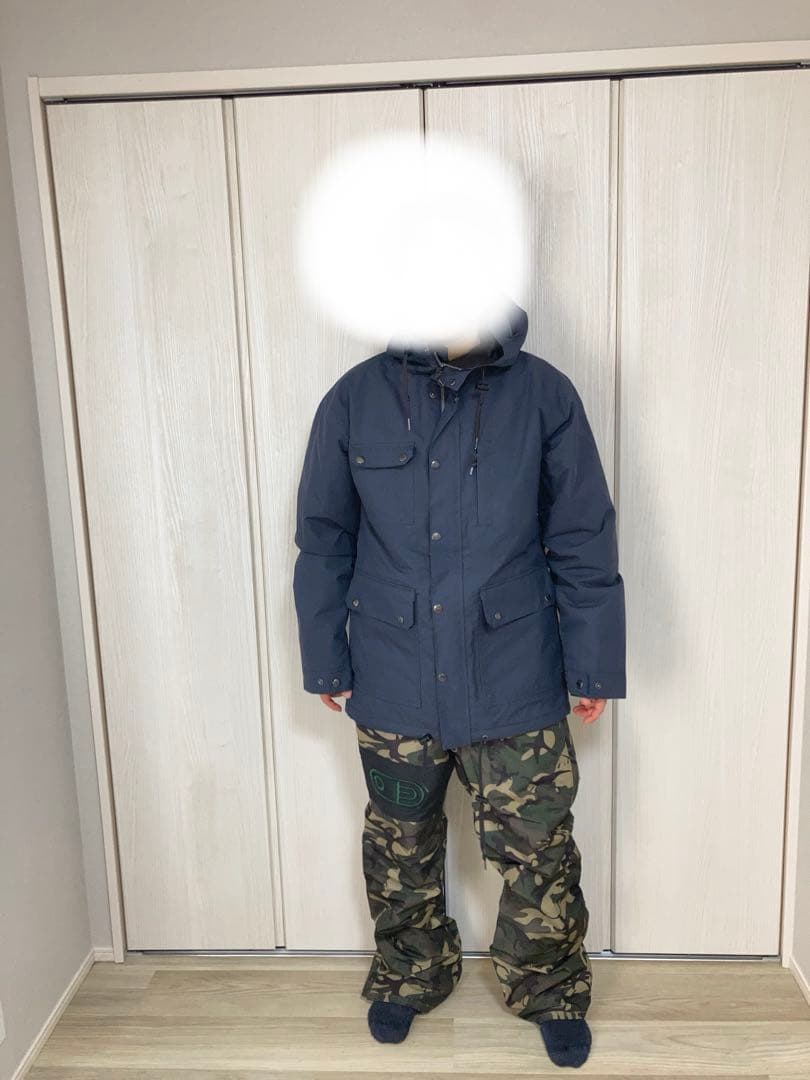 最終値下げ】AIRBLASTER スノーボード上下 L エアブラスター 迷彩