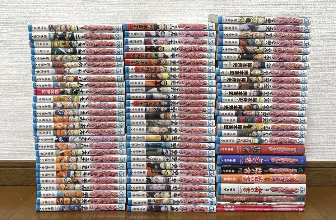ナルト 1〜72 全巻 関連本9冊付き - メルカリ