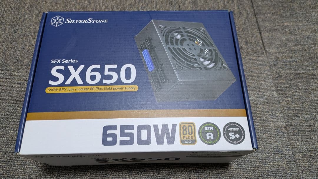 SilverStone SFX SX650 650W 電源ユニット Amazon | Silver Stone SFXシリーズ 80PLUS Gold認証 電源 650W SST