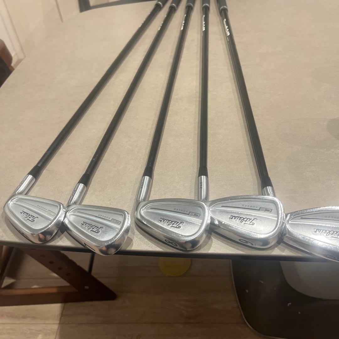 Titleist 714cb アイアンセット オニキスブラック105 - メルカリ