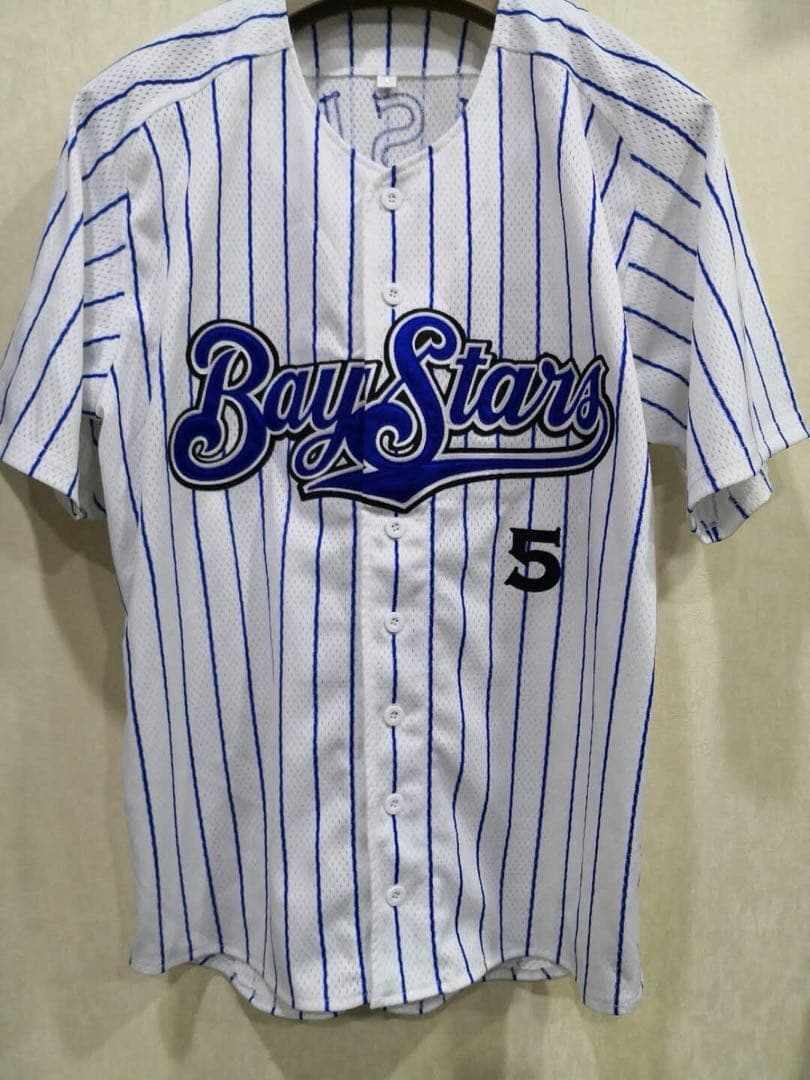 横浜DeNAベイスターズ復刻ユニフォーム サイズ O 豪華刺繍 石井琢