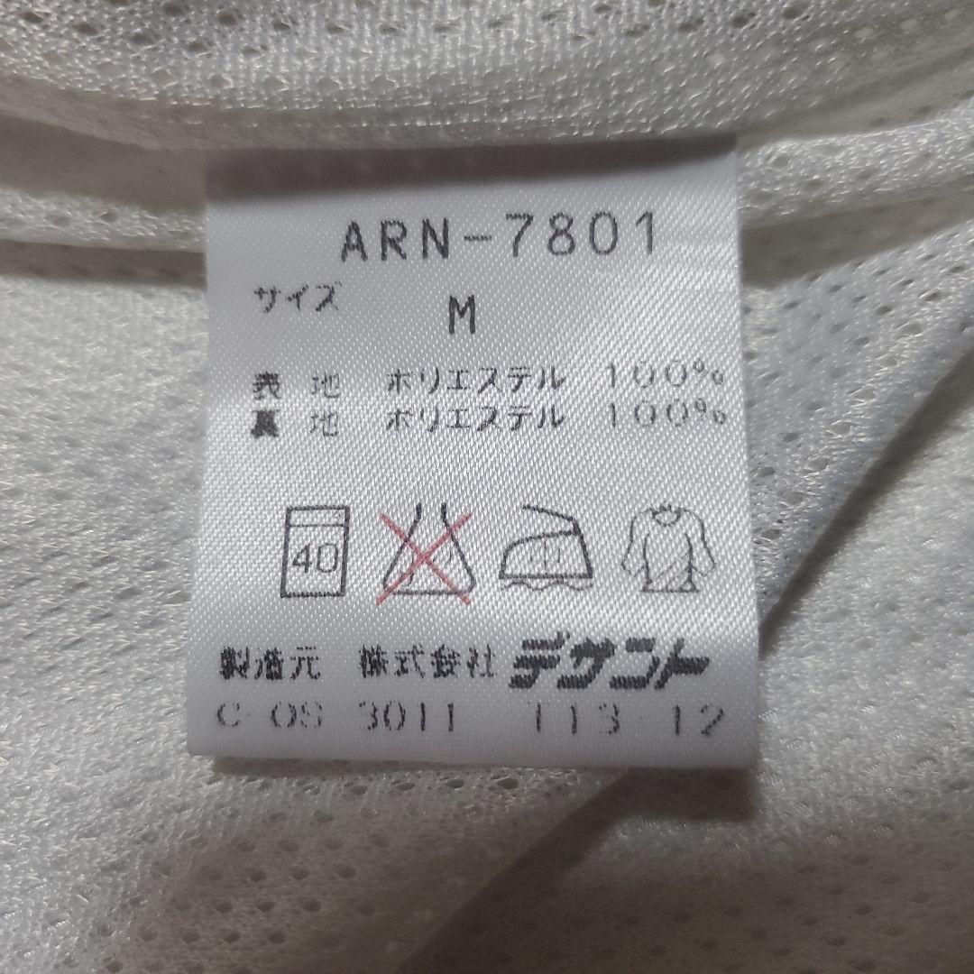 希少】arena フード付ナイロンジャケット デサント製 M テープロゴ