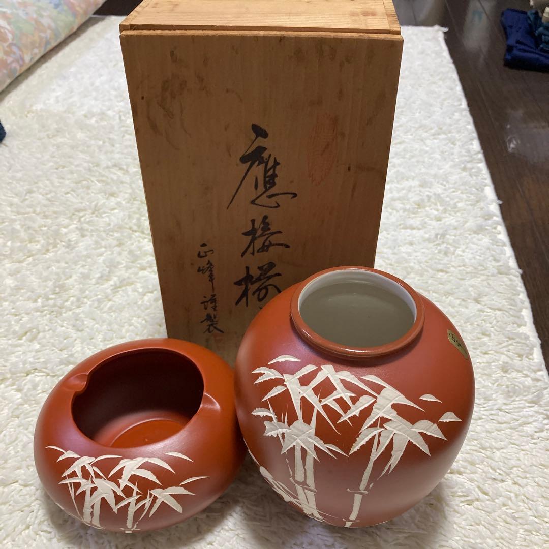 応接揃 九谷焼 正峰謹製 花瓶・灰皿 木箱入り 未使用品 - メルカリ