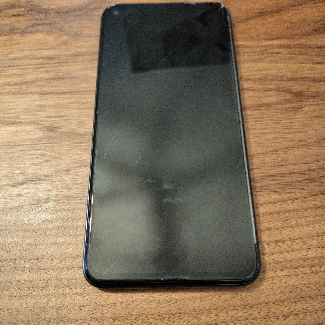 ブラック スマートフォン本体 画面傷あり - メルカリ