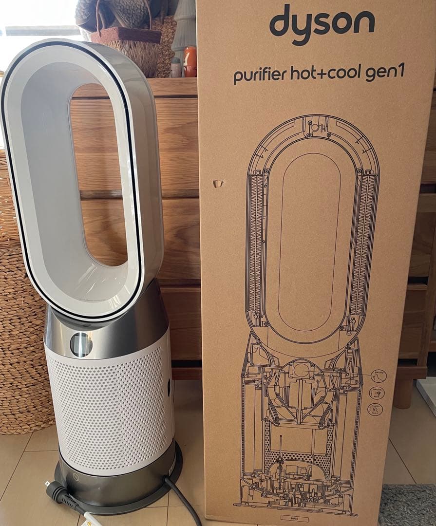 ダイソン HP10WW Purifier Hot+Cool 空気清浄機 Dyson Purifier Hot+Cool™ Gen1 空気清浄ファンヒーター ブラック
