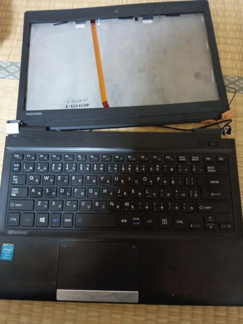 TOSHIBA dynabook ノートPC ジャンク SSDメモリ無し - メルカリ
