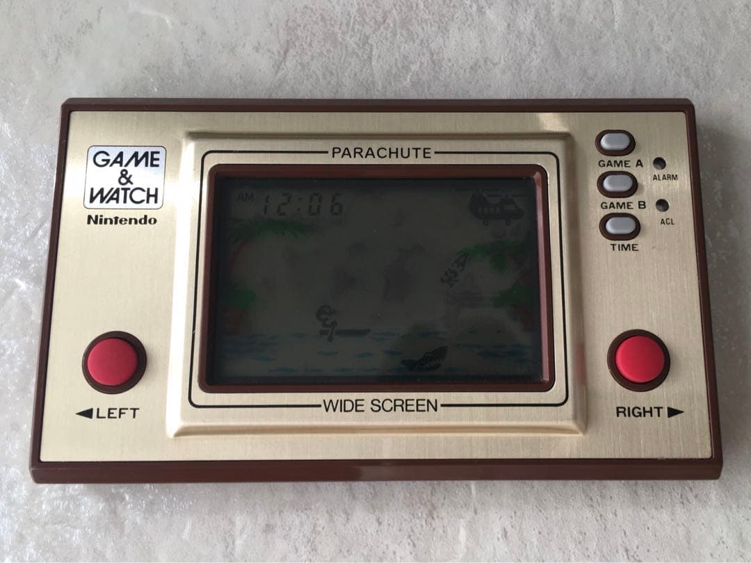 《初期モデル・極美品・希少》ニンテンドーゲームウォッチ パラシュート