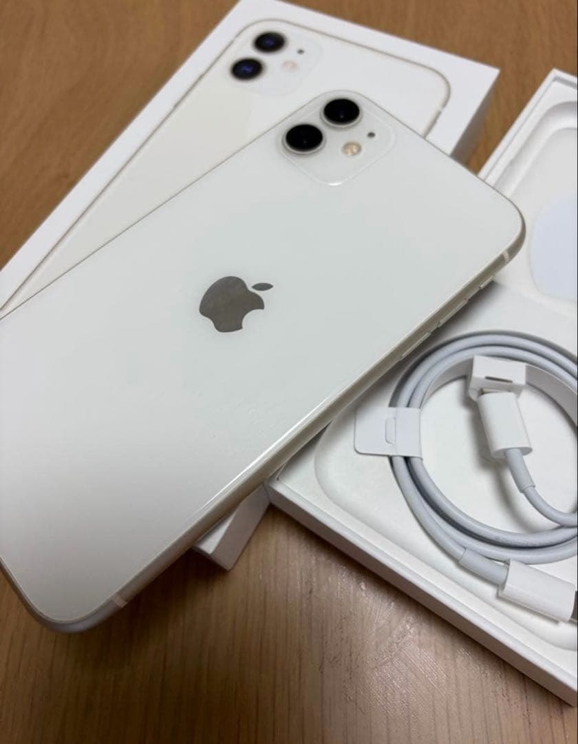 開封のみ未使用 iPhone 11 ホワイト 64GB Amazon | 【整備済み品
